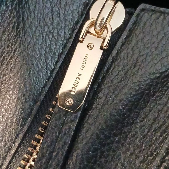 Henri Bendel Rare Tricolor Black, Orange, and Gray Large Tote - Picture 11 of 13